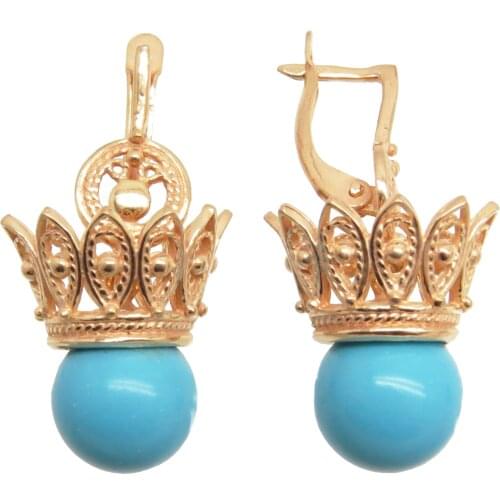 Хорошие Вещи Women's Gold Earrings