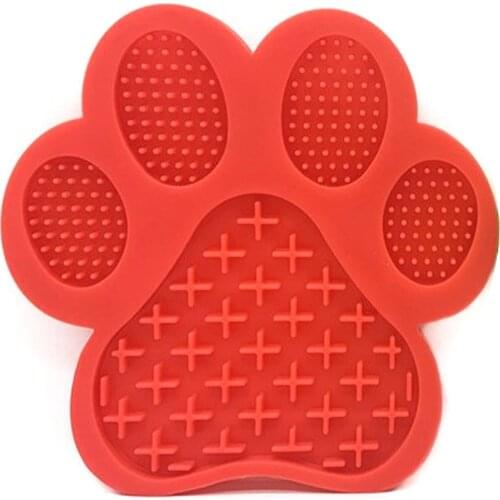 Dog Lick Pad Dog Licking Pad Silicone Material Leak Mat With Suction Cups Pet Product Pet Lick Pad Feeder Licking Mat
