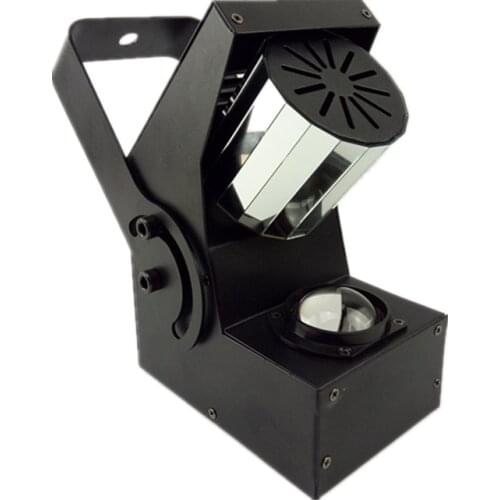 Hot sell Mini Led Roller Scanner stage Effect Light 10W Strobe Stage Lighting DJ RGBW Auto Rotating LED Disco light