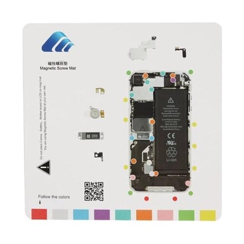 Magnetic mat for Iphone repair 4S Tools 20 Cm X 20 Cm mat