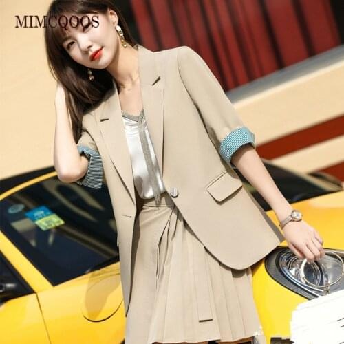 Женские деловые юбочные костюмы MIMCQOOS China At AliExpress