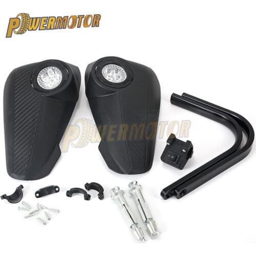Motorcycle Hand Guard Vision Led Handguards with light Fit Supermoto For ADV DUKE LC4 200 640 690 990 SMR motorcross