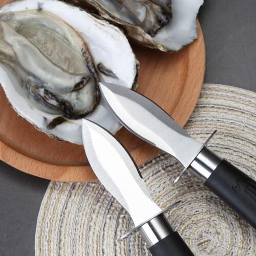 Oyster Knife Sharp-edged Shucker Shell Seafood Opener Tool