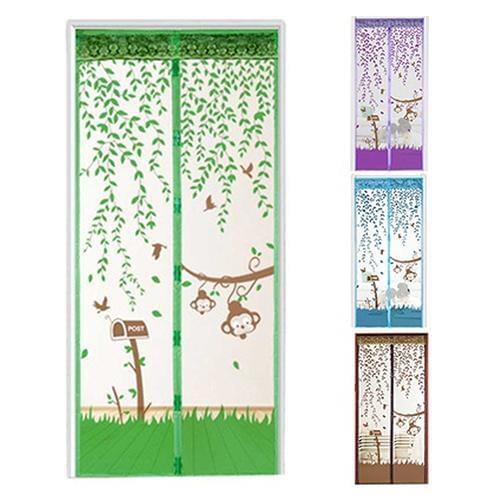 Durable Hands-Free Soft Magnetic Room Dividers Curtains Screens Anti Mosquito Partition Divider Screens Mesh Room Curtain