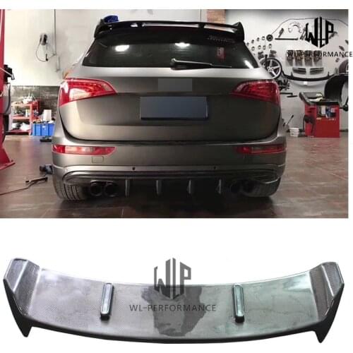 Q5 ABT Style Car Body Kit High Quality Carbon Fiber Rear Trunk Wing Spoiler for Audi Q5 Car Styling 2012-2015