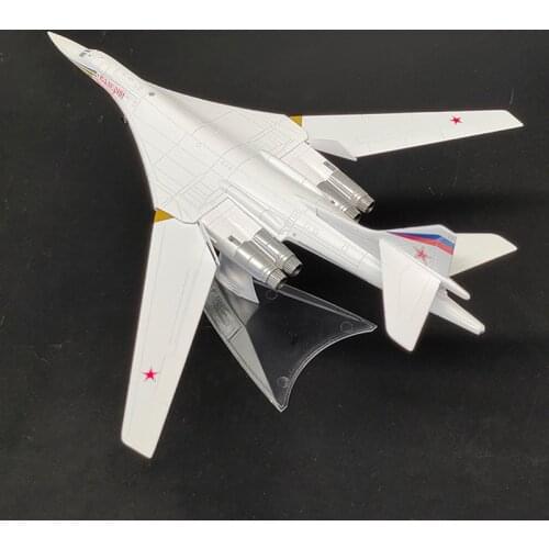 27CM 1/200 scale Russia TU160 long-range strategic bomber fighter aircraft airplane models adult children toys for collection