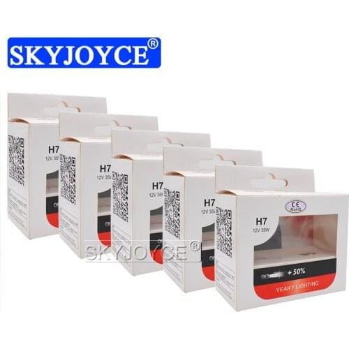 SKYJOYCE 5 Pairs 35W Yeaky HID Xenon Bulb 4500K H1 H3 H7 H11 5500K 9005 9006 D2H 6500K Auto Car Headlight Yeaky D2S D4S HID Bulb