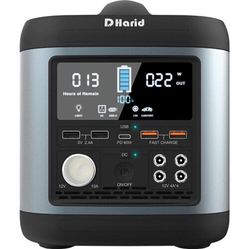 Ternary lithium battery 300w solar generator portable 110v battery power station for power solar system home 296WH