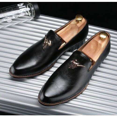 Mens Leather Dress Shoes Shoes Male Men Fashion Casual Man Wedding For Genuine Leather Mens Loafers Summer Handmade Party Formal