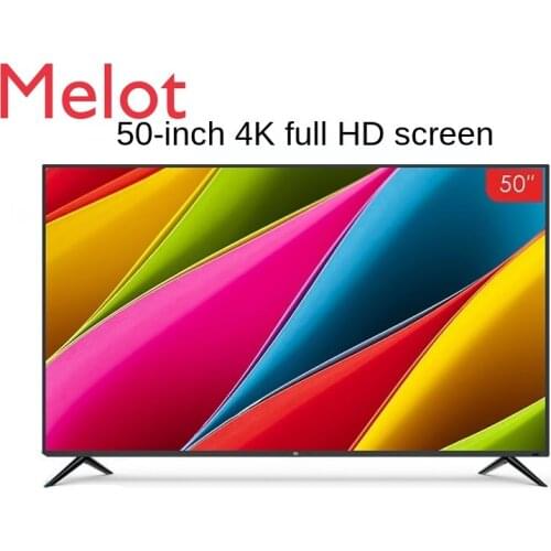High-End Luxury TV 50-Inch 4K HD Smart Network Tablet LED Screen Home TV Modern Home Living Room Television Screen