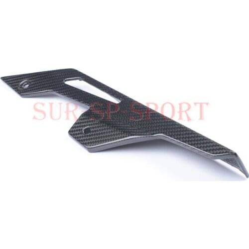 Chain Guard Cover For Kawasaki Ninja 650 Z650 2017 2020 Full Carbon Fiber 100% Twill