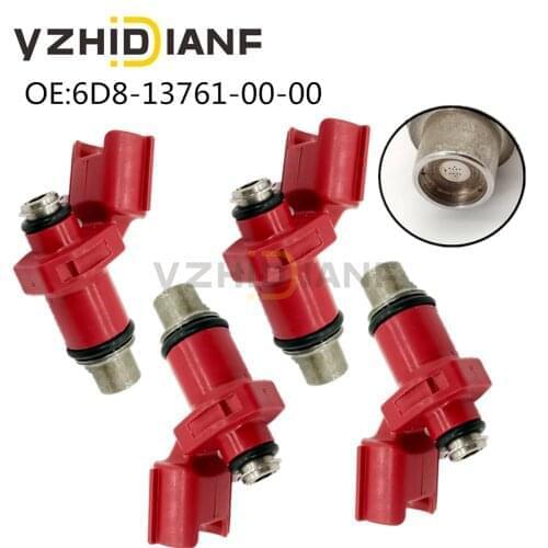 1PC/4PCS 80BEL 75-90HP K-M K-M 6D8-13761-00-00 6D8137610000 New High Quality Fuel Injector nozzle For Yamaha- Outboard 4 Stroke