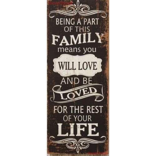 2019 new diamond painting full family home 5d diamond embroidery full set family 5d diamond mosaic decoration home wall sticker