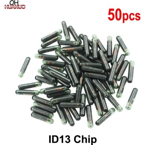 50pcs/lot, High Quality ! Auto Transponder Glass Chip ID13 Car Blank Chip ID 13 TP03 For HONDA Key