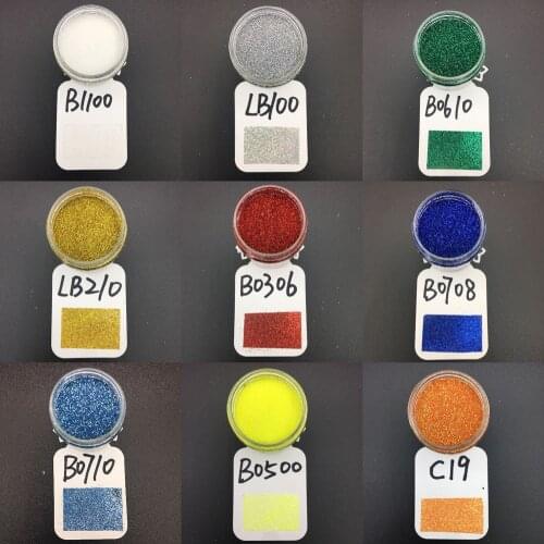 9 Jars x 20g Alinacutle Pearlescent Glitter Powder Nail Glitter Sliam DIY Crafts Handmade Card Background Nail Art