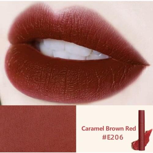 Velvet Matte Lip Glaze Air Matte Lip Mud Lip Balm Lightweight Matte Long Lasting Lip Gloss Lips Makeup TSLM1