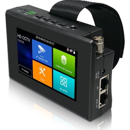 CCTV Tester Monitor IP Camera 8MP AHD TVI CVI CVBS CCTV Tester Monitor PTZ Controller Rapid ONVIF IPC Tester POE IPC1800 Plus