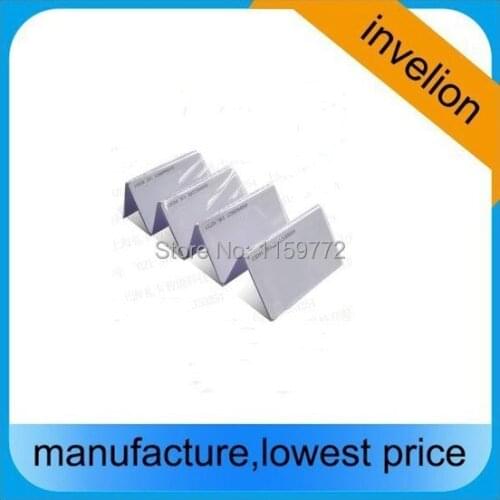 Long range double frequency card rfid tag uhf+hf white card