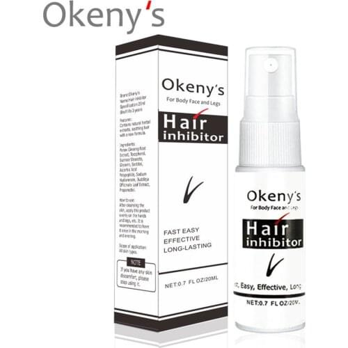 Hair Inhibitor Spray Removal Hair Stop Hair Growth Beard Bikini Intimate Inhibitor Hair Painless Hair Remover Spray Dropshipping