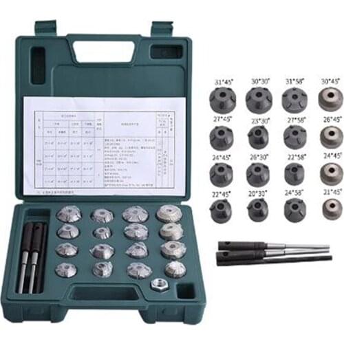 Valve Seat Reamer Motorcycle Repair Cutter Valve Tool Set Fit For Honda Suzuki