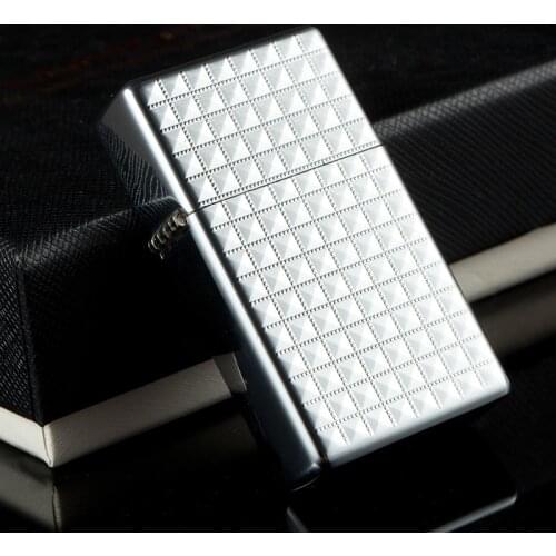 Cool Lighter Metal Retro Flint Gasoline Lighter Grinding Wheel Lighter Kerosene Lighter Mens Small Accessories