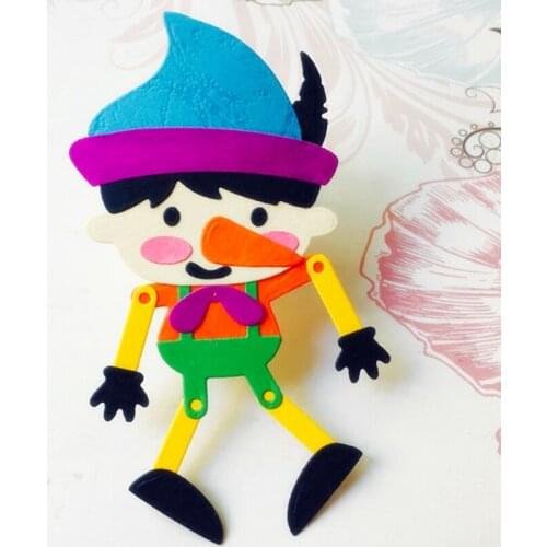 YLCD1160 Clown Metal Cutting Dies For Scrapbooking Stencils DIY Album Cards Decoration Embossing Folder Craft Die Cuts Tool New