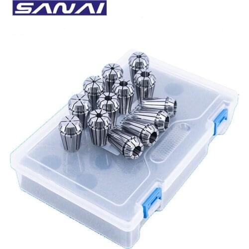 SANAI Freely Combined Set ER Collet Chuck Spring Collet Tool Holder CNC Milling Drilling Engraving Tapping Machine Tool