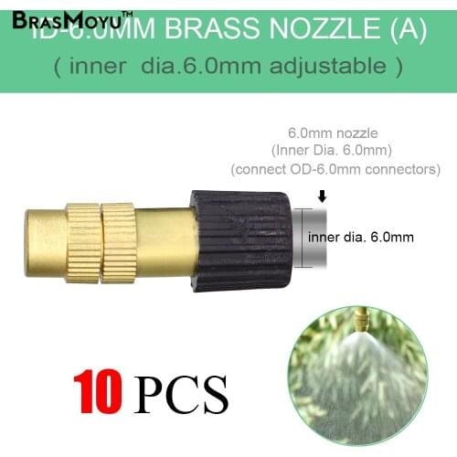 Sprinkler Head Hanging Fogger Wide Scope Of Coverage Garden Landscaping Greenhouse Thread Connection Cooling Spray Distance lawn
