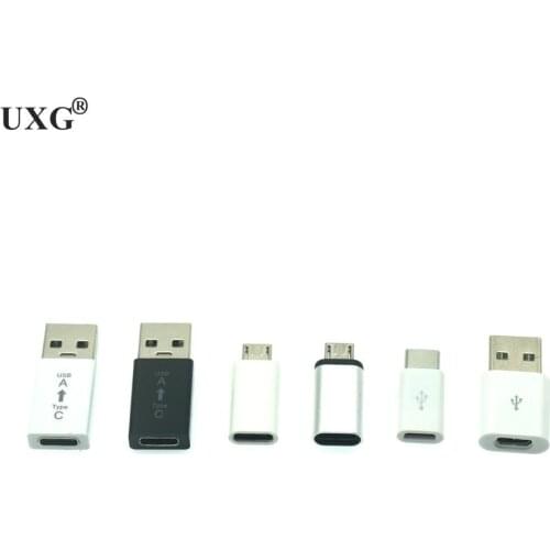 Mini Type C To Micro USB Converter Type-c Adapter Android Smartphone Jack Splitter Compatible Charge Data Transmission For Phone
