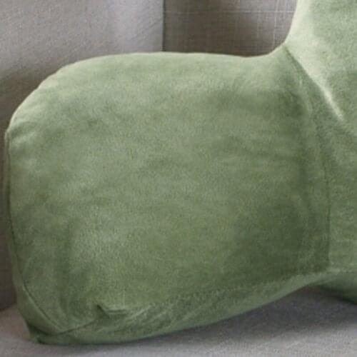 Sofa Cushion Back Pillow Bed Plush Big Backrest Reading Rest Pillow Lumbar Support Chair Cushion with Arms Home Decor