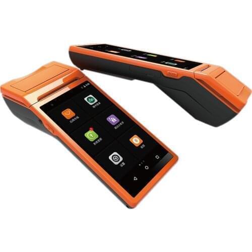 Handheld POS machine android with thermal printer