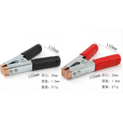 With Thick Galvanized 155 x 110mm Battery Clip Large Alligator Clip Battery Terminal for car Auto Connector / electric battery