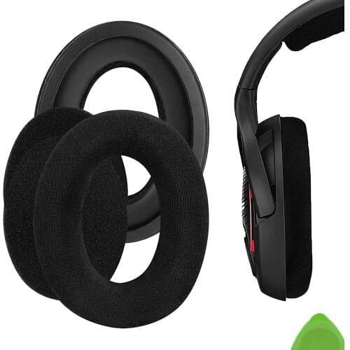 Comfort Velour Replacement Ear Pads for Sennheíser Game ONE, PC360, PC363D, PC373D Headphones Earpads, Headset Ear Cushion Repa