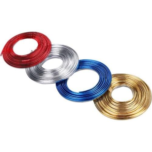 1M DIY Car Interior Decor Door Moulding Styling Strip Trim Decals Line Car Interior Moulding Strips