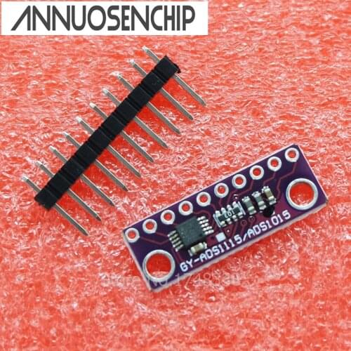 1PCS ADS1015 12 bit precision analog-to-digital converter ADC development board