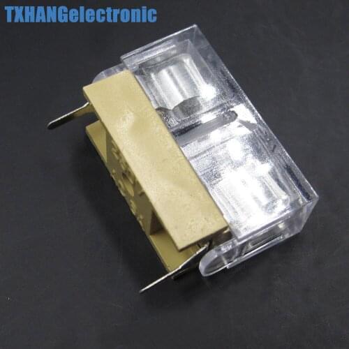 20PCS Panel Mount PCB Fuse Holder Case With Cover For 5x20mm Fuse 250V 6A diy electronics