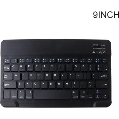 7/9/10 Inches Wireless Bluetooth Lightweight Rechargeable Keyboard Travel Keypad Drop Shipping