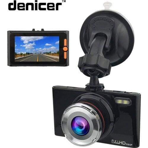 Denicer Car DVR Video Recorder 2.7 Inches Screen Dash Camera Night Vision Full HD 1080P Dashcam 30 Fps Auto Recording Camcorder