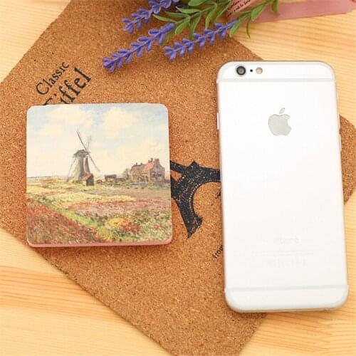 DL Office lovely sticker message sticker N pastoral scenery series color note book Teaching equipment student stationery