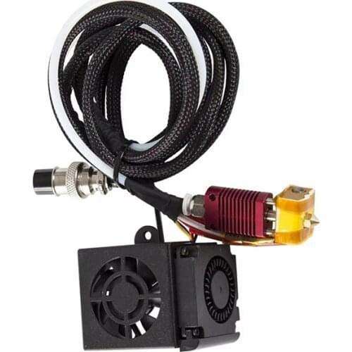 For Creality 3D CR-10S Full Assembled Extruder Kit CR-10 Hotend Assembly Full Nozzle Kit Full Assembled Extruder Kit Fan Cover 3