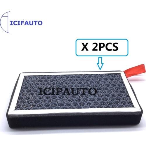 For Tesla Model 3 Model Y Air-Filter HEPA 2 Pack with Activated Carbon Air Conditioner Replacement Cabin Air-Filters