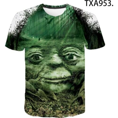 Summer Short Sleeve Star Wars Movie 3D Printed T Shirts Casual Boy Girl Kids Fashion Streetwear Men Women Children Cool Tops Tee