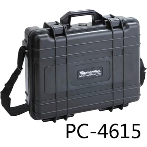 3.5 Kg 457*370*150mm Abs Plastic Sealed Waterproof Safety Equipment Case Portable Tool Box Dry Box Outdoor Equipment