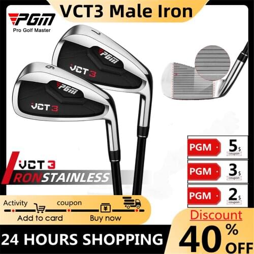 Golf Clubs Black Mens Size 7 Irons Golf Stainless Steel Irons Steel Head Ultra-Low Center Of Gravity Design Upgraded Stainless