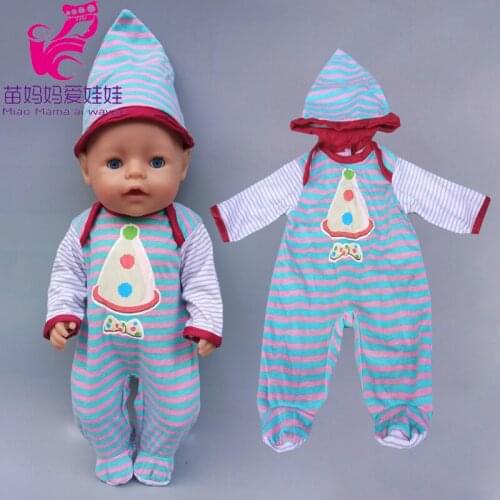 Dolls dress for 43cm born baby dolls clothes lace dress with underwear for 18 inch girl doll pink lace dress