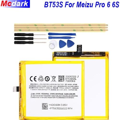 Mcdark Meizu PRO 6 Phone Batteries