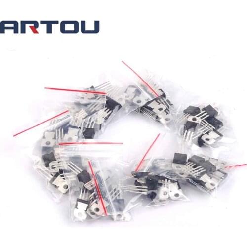 10PCS/EAHC=80pcs 7805 7809 7812 7815 7905 7912 7915 LM317 to-220 transistor kit