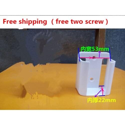 TV DVD Air Conditioner Wall Mount Remote Control Holder Wall Mounted 53mm*22mm(2.1in*0.86in)