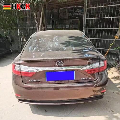 Fit For Lexus ES250 ES300H ES350 ES200 2013 2014 2015 2016 2017 ABS Plastic Unpainted Primer Color Exterior Rear Wing Spoiler