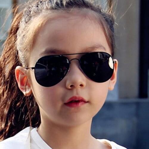New The pilot Fashion 2021 Baby Kids Sunglasses Boys Girls Children Sunglasses Uv400 Oculos De Sol Feminino